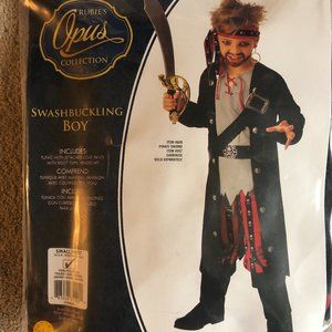 Boys Swashbuckling Boy Halloween Costume Size Sm (4-6) Brand New